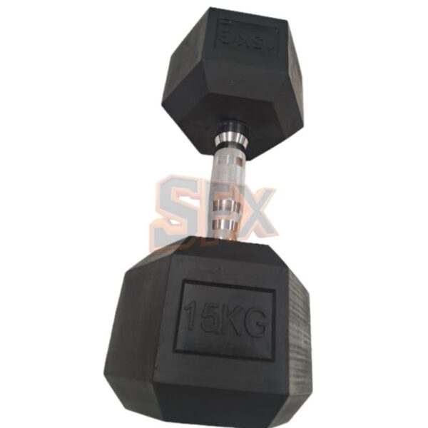 Par Mancuerna Hexagonal 15 kilos