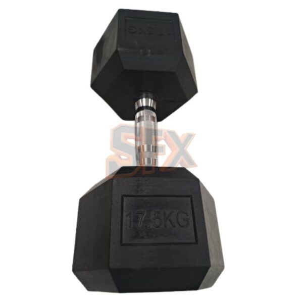 Par Mancuerna Hexagonal 17,5 kilos