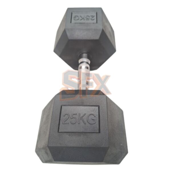 Par Mancuerna Hexagonal 25 kilos