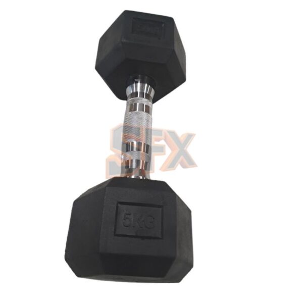 Par Mancuerna Hexagonal 5 kilos