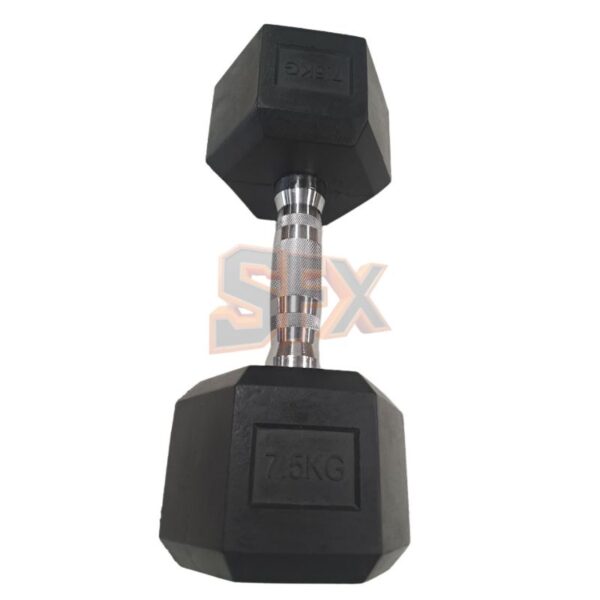Par Mancuerna Hexagonal 7,5 kilos