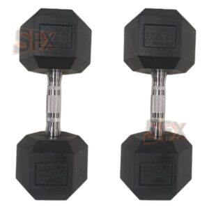 Par Mancuerna Hexagonal 12,5 kilos